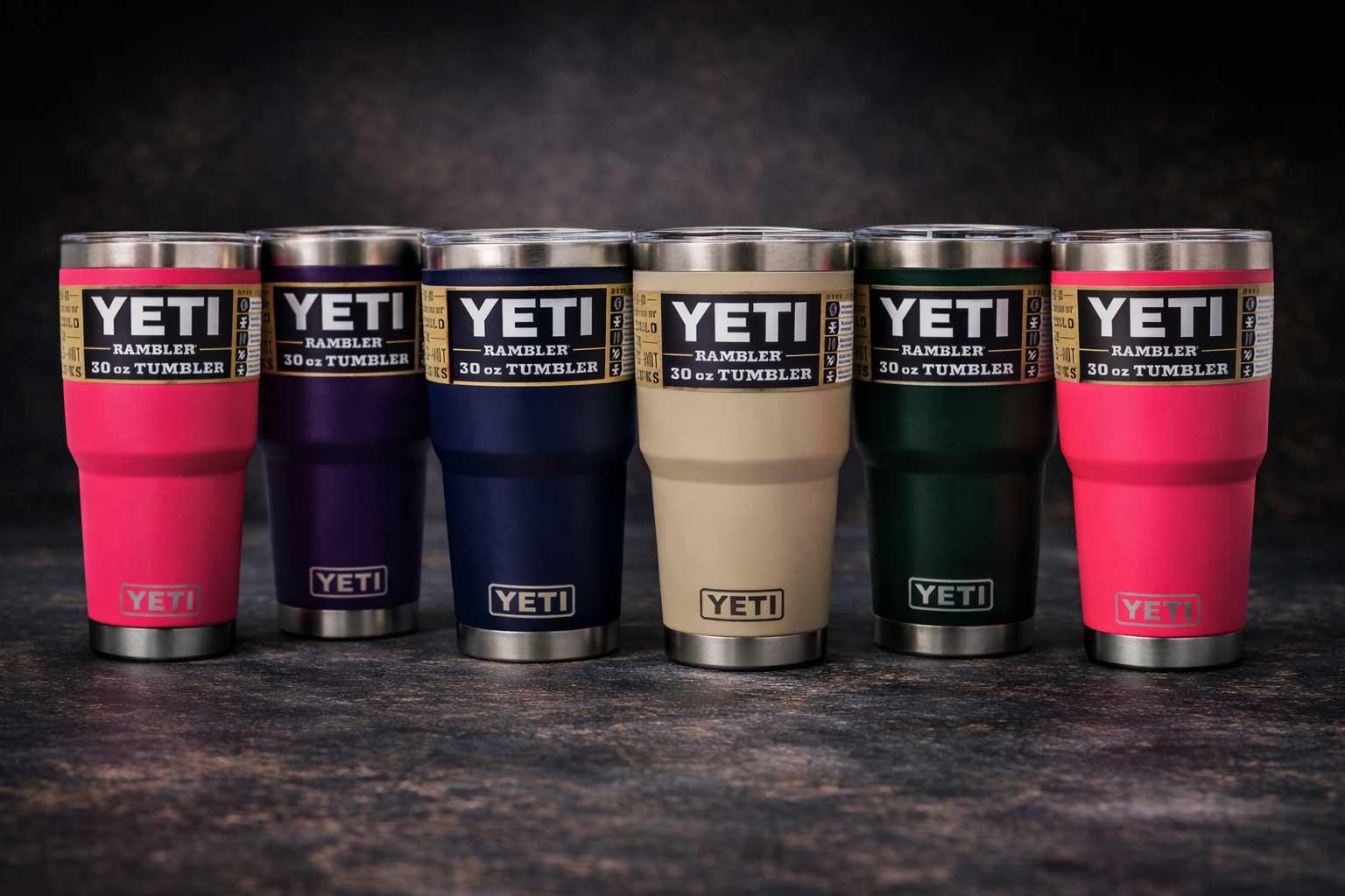 Yeti de 20oz y 30oz, tazas y shots